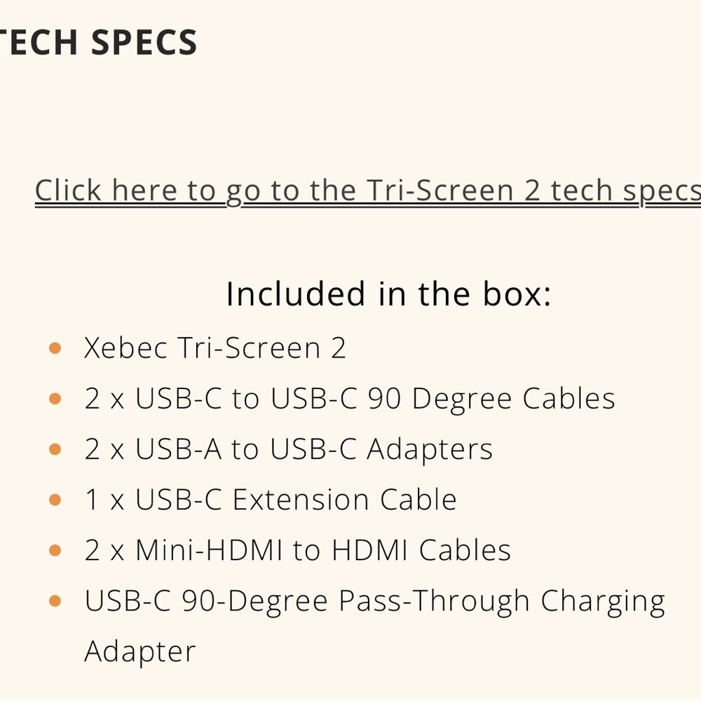 Xebec tri-screen 2 - Picture 3 of 4
